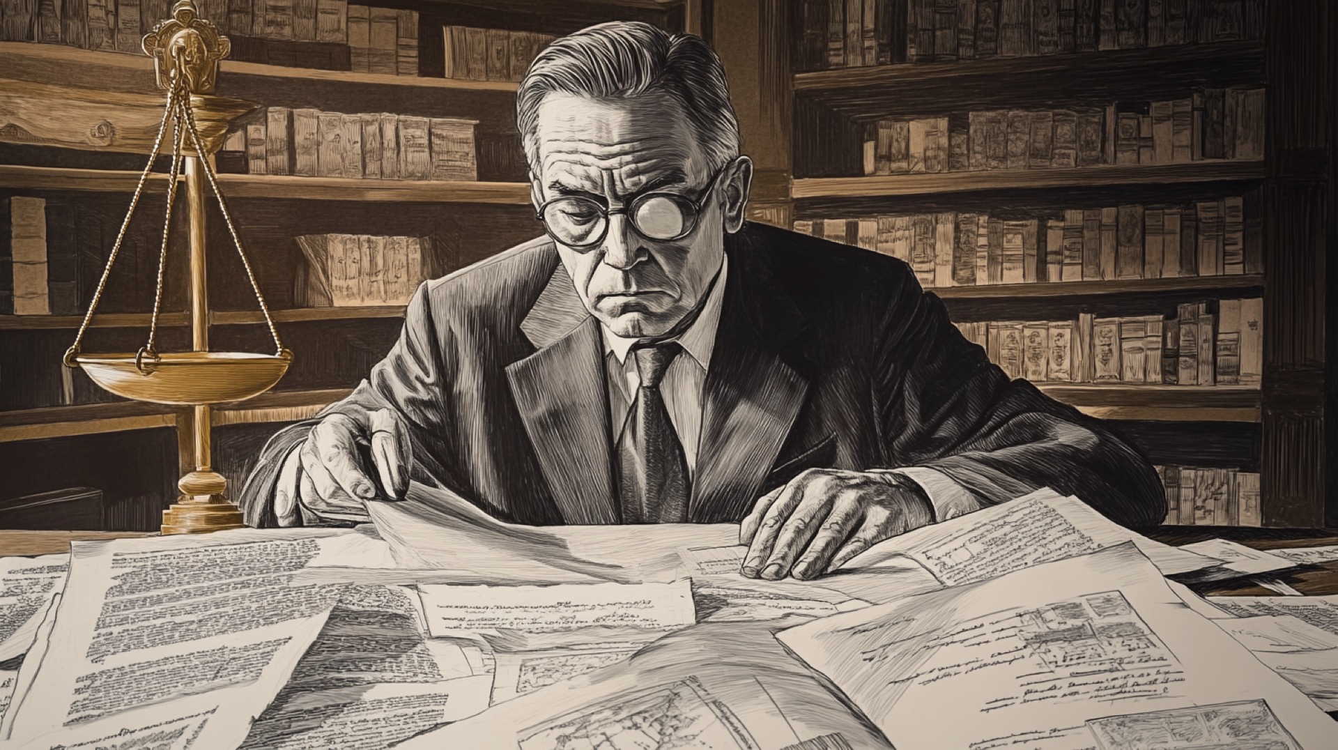 Split image of legal archives showing English common law texts alongside Spanish colonial legal documents