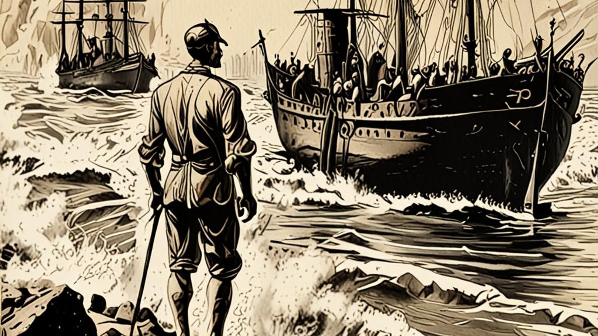 Underwater fiber optic cables connecting Spain and Latin America with renewable energy installations on both shores