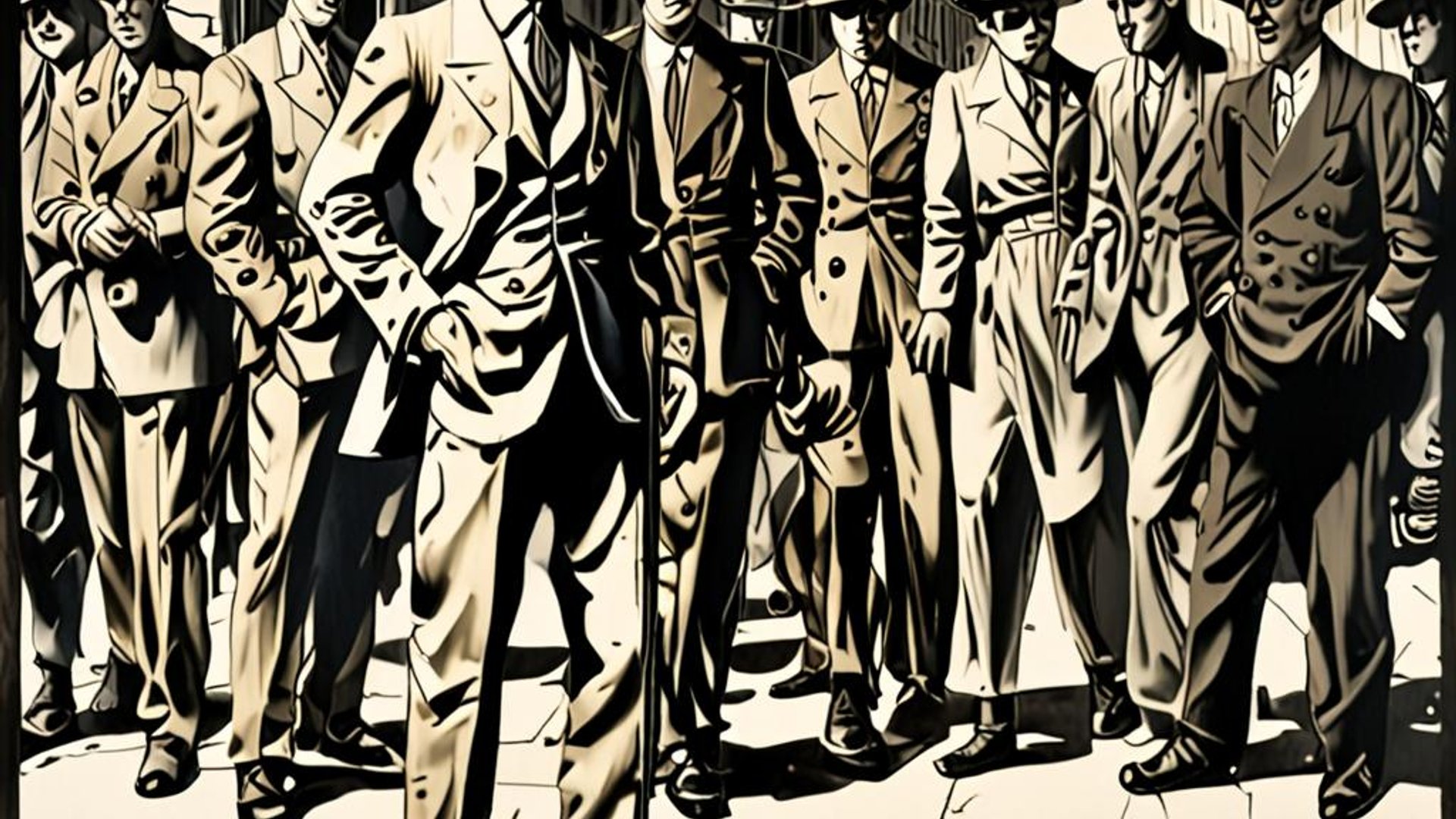 Modern shade structures and tree-lined streets with solar panels and cooling infrastructure in a desert city setting